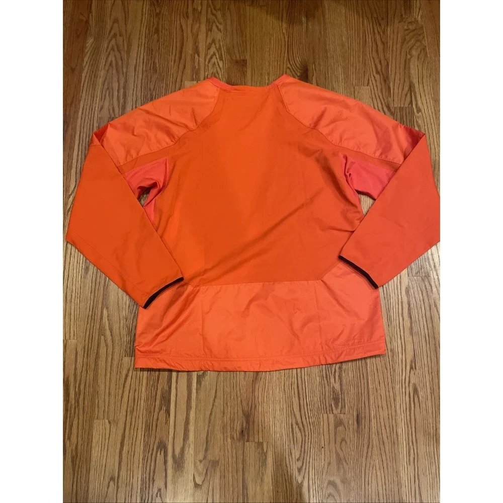 Nike Clemson Men's Windbreaker V Neck Long‎ Sleeve Size Large College Sports